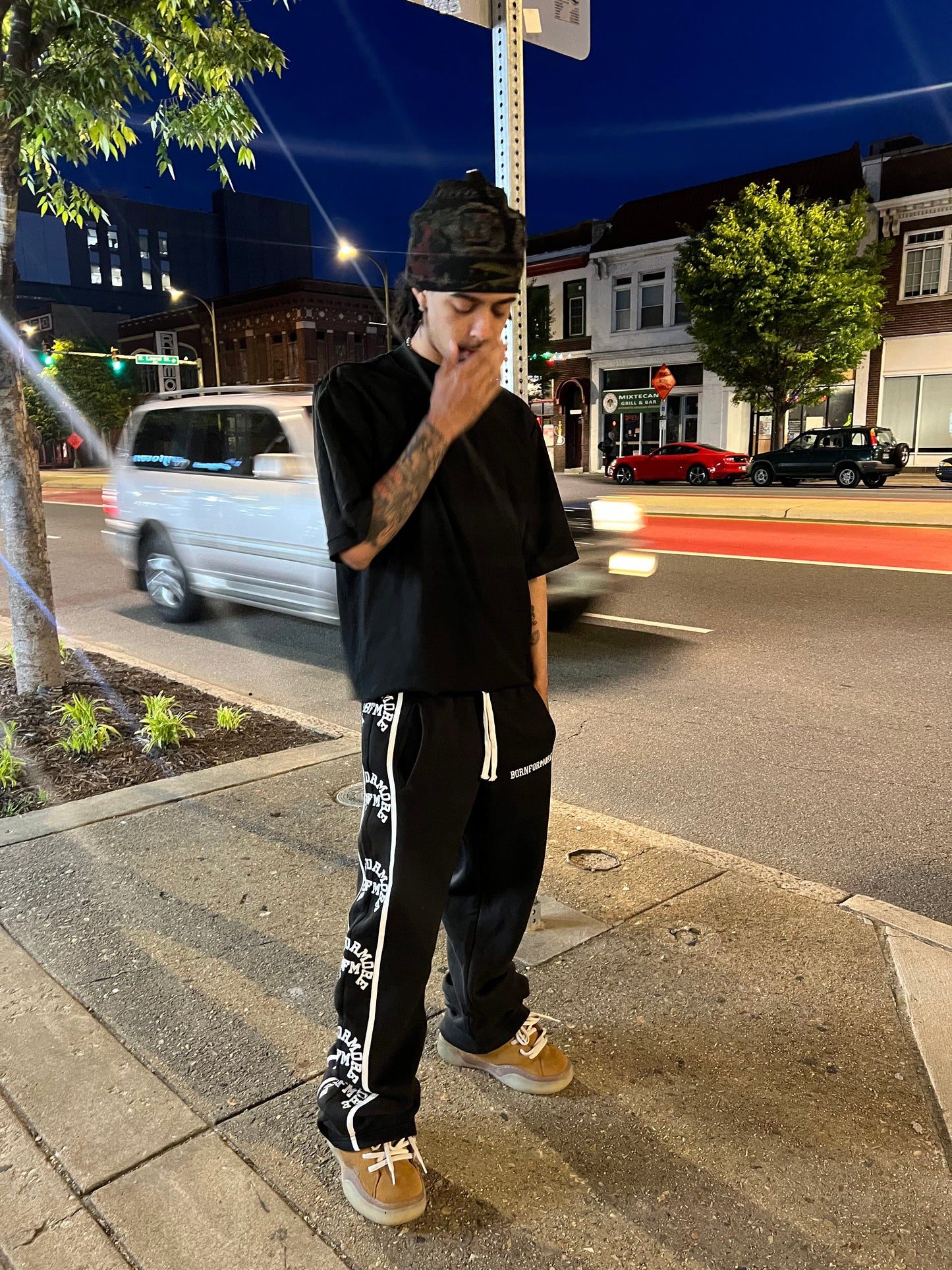 BFM Logo Sweatpants "Black"